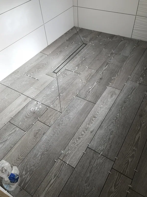 Wetroom tiling
